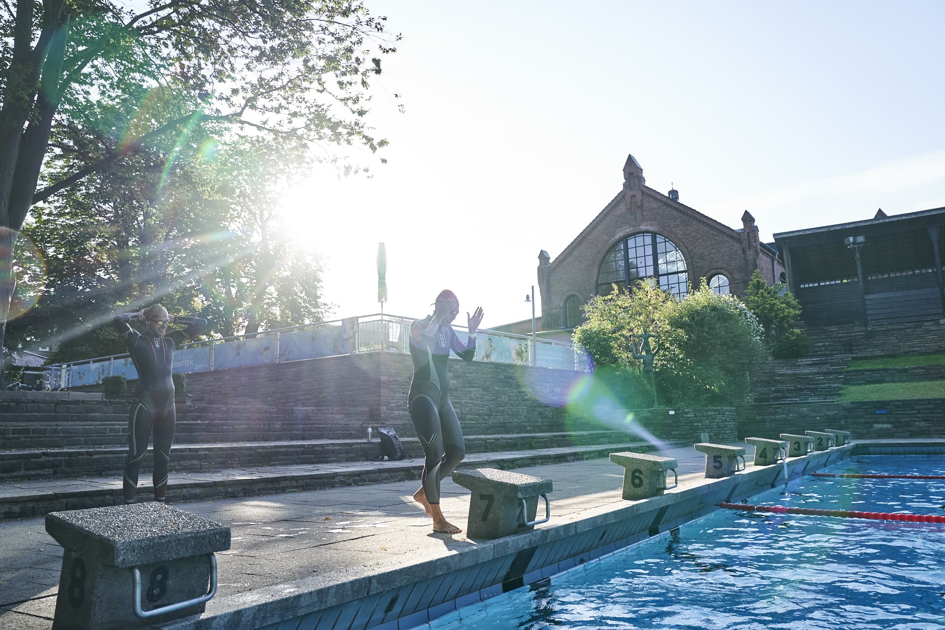 Foto des Outdoor Pools der KAIFU-LODGE